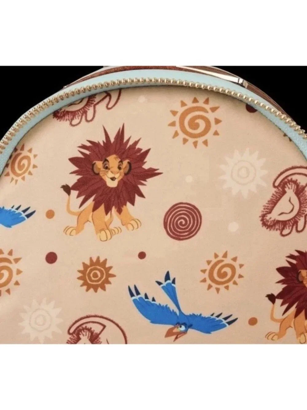 Loungefly The Lion King I Just Can't Wait To Be King Mini Backpack Jungle NWT - Picture 5 of 6